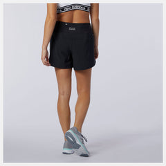 Black Impact Run Short 5 Inch / New Balance Women