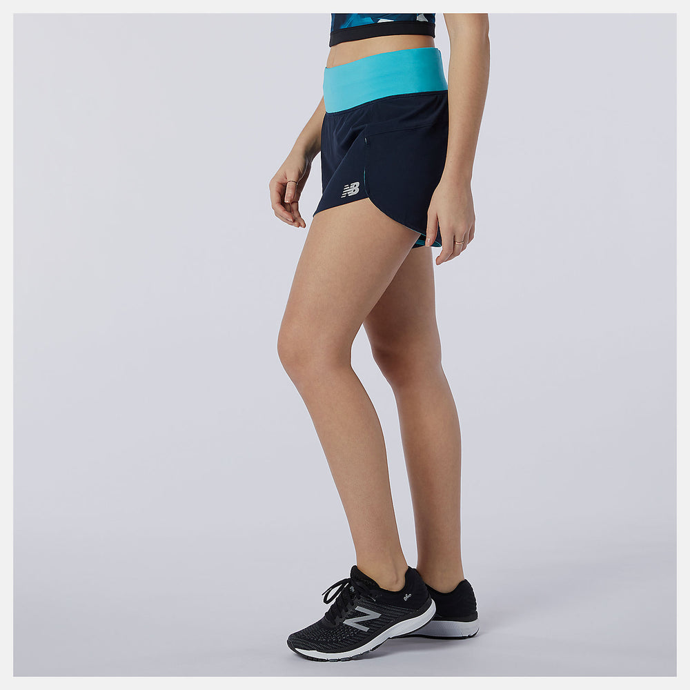 Virtual Sky Impact Run Short 5 Inch / New Balance Women