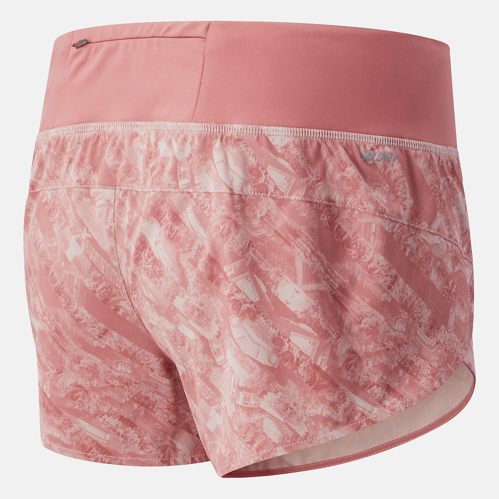 Saturn Pink NYC Marathon Printed Impact Run Short 3 inch / New Balance Women