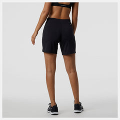 Black Impact Run Short 7 Inch / New Balance Women