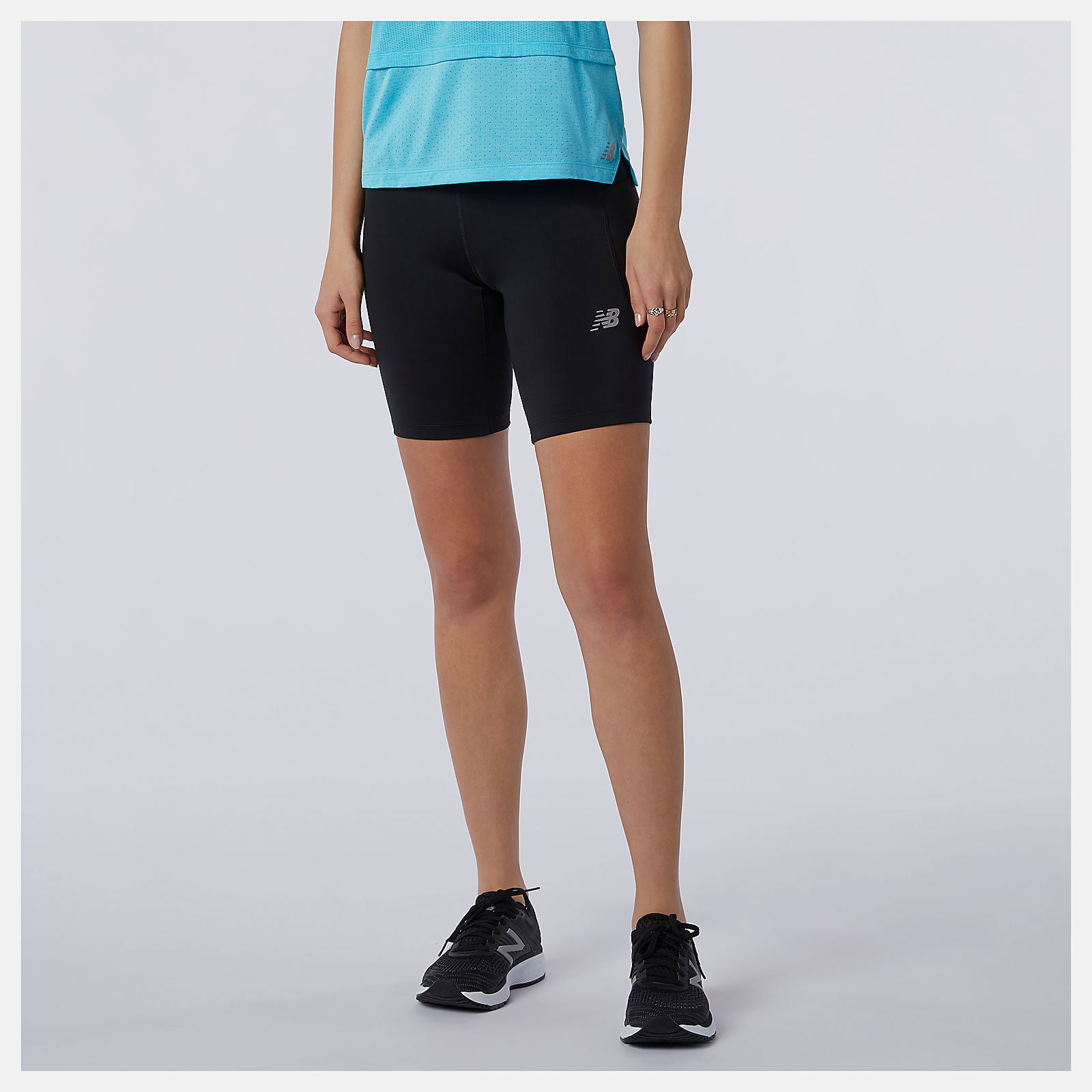 Black Impact Run Fitted Short / New Balance Women