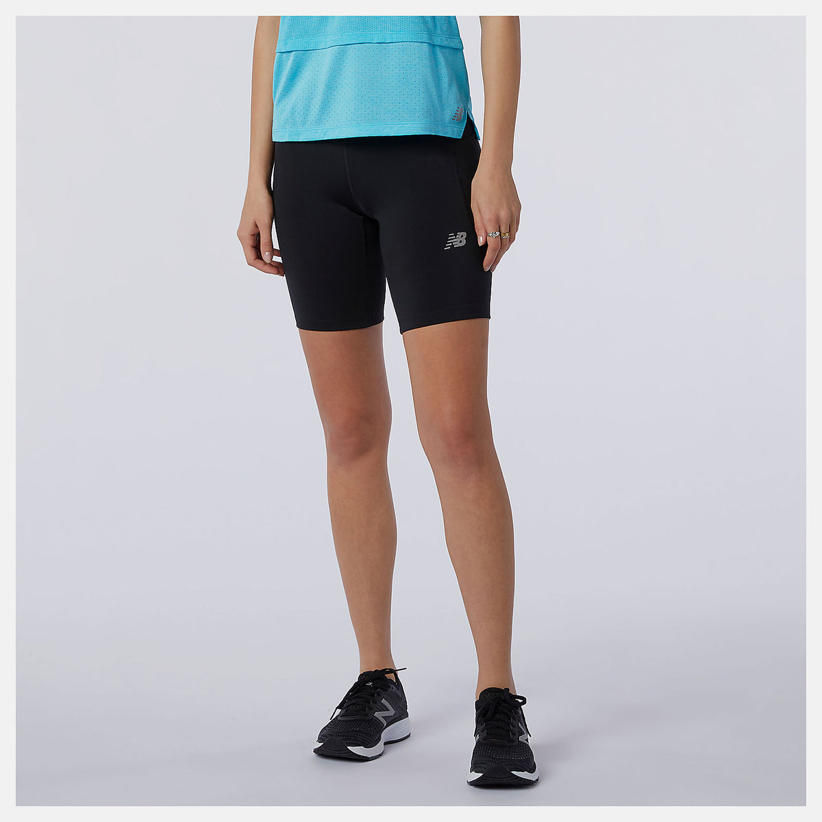 Black Impact Run Fitted Short / New Balance Women
