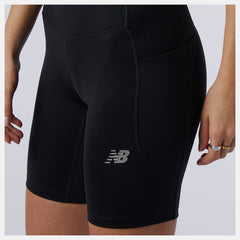 Black Impact Run Fitted Short / New Balance Women
