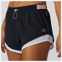 Black Q Speed Fuel Short / New Balance Women