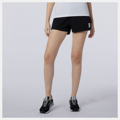 Black NB Essentials Knit Short / New Balance Women