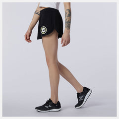 Black NB Essentials Athletic Club Short / New Balance Women