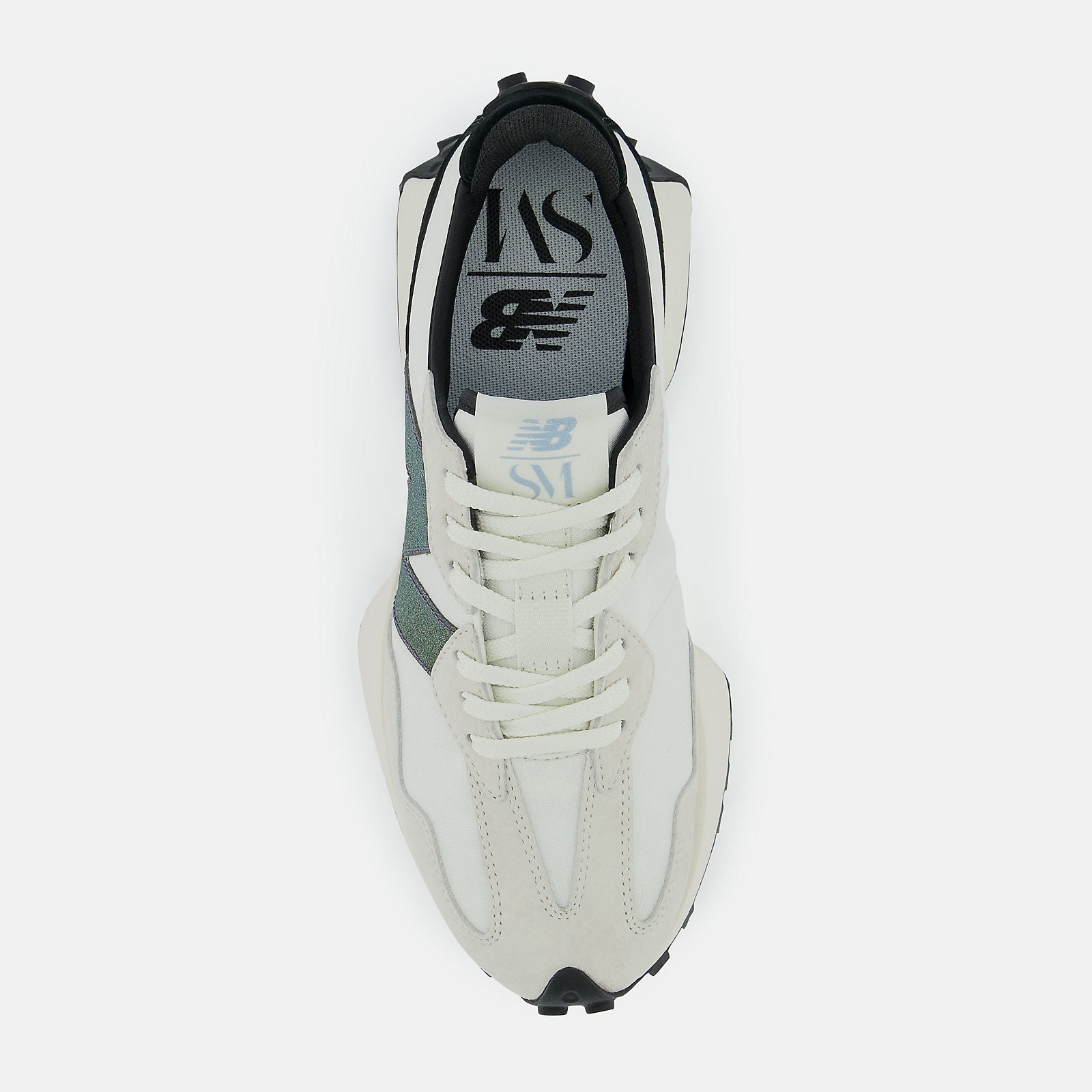 Sea Salt/Black 327 / New Balance Women