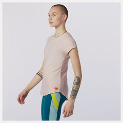 Oyster Pink Transform Perfect T / New Balance Women