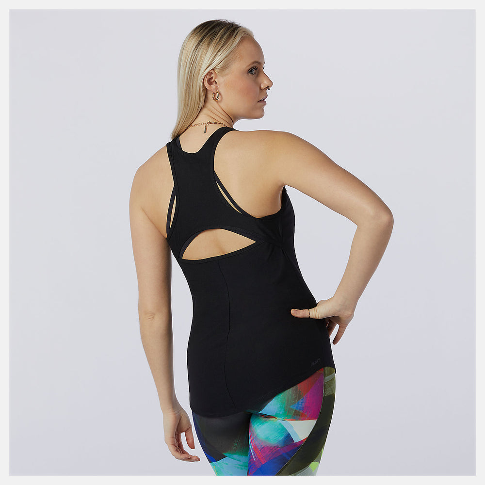 Black Transform Perfect Tank / New Balance Women