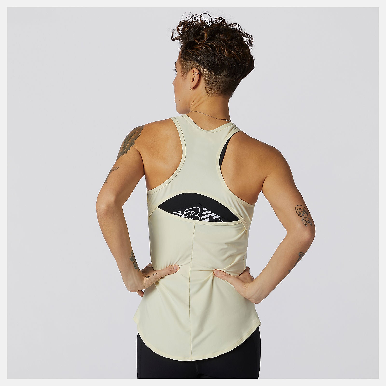 Clear Yellow Transform Perfect Tank / New Balance Women