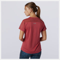 Earth Red Impact Run Short Sleeve / New Balance Women