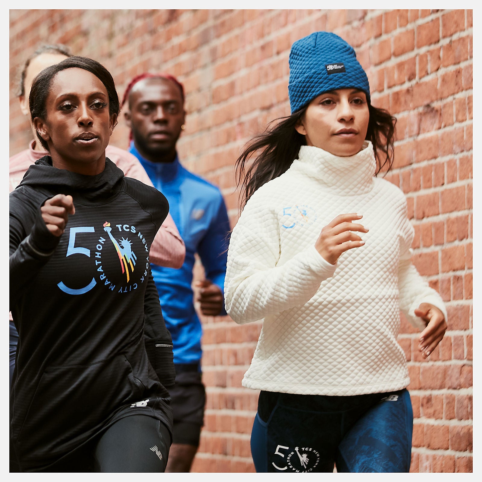 Sea Salt NYC Marathon NB Heat Loft Funnel / New Balance Women
