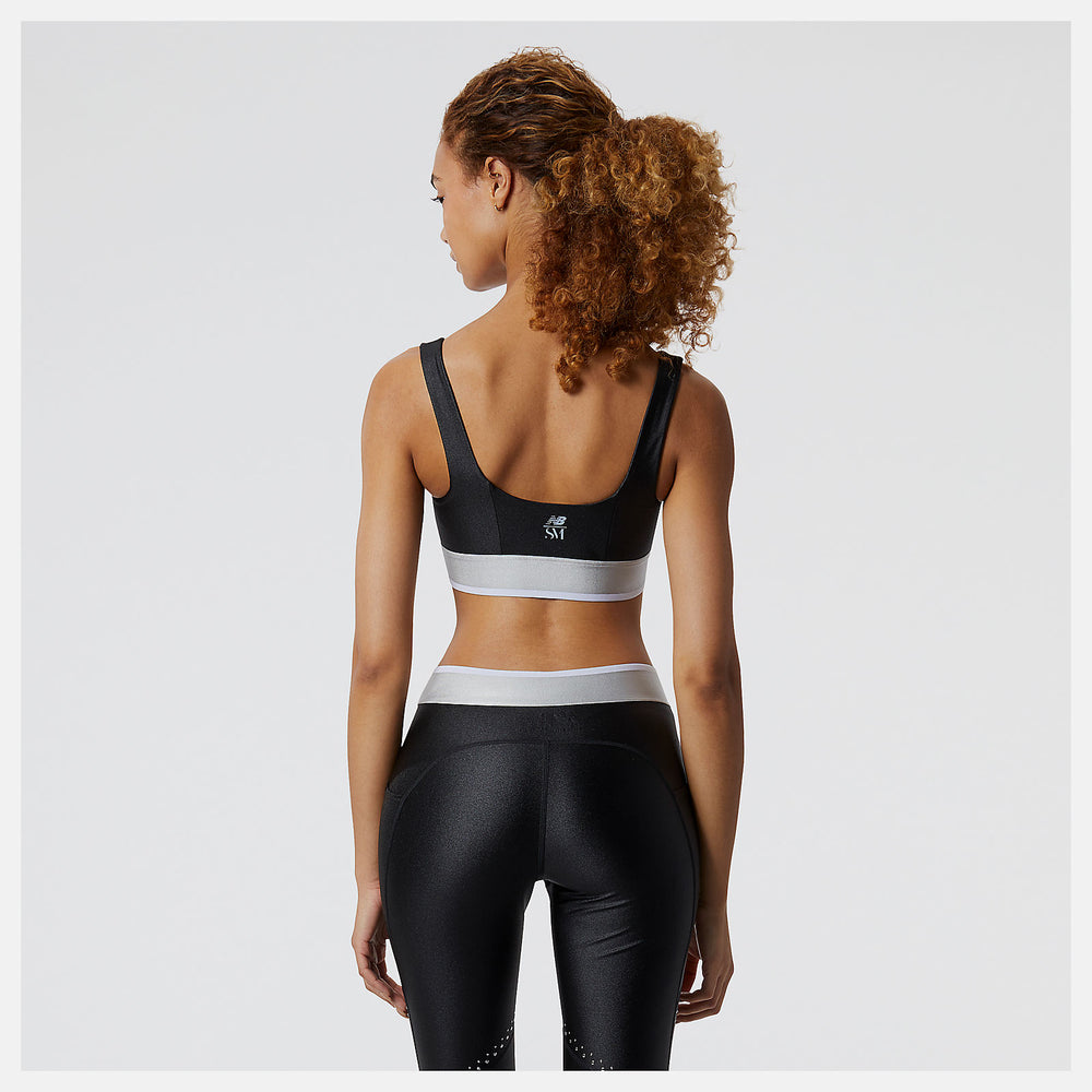 Black Syd Crop Bra / New Balance Women