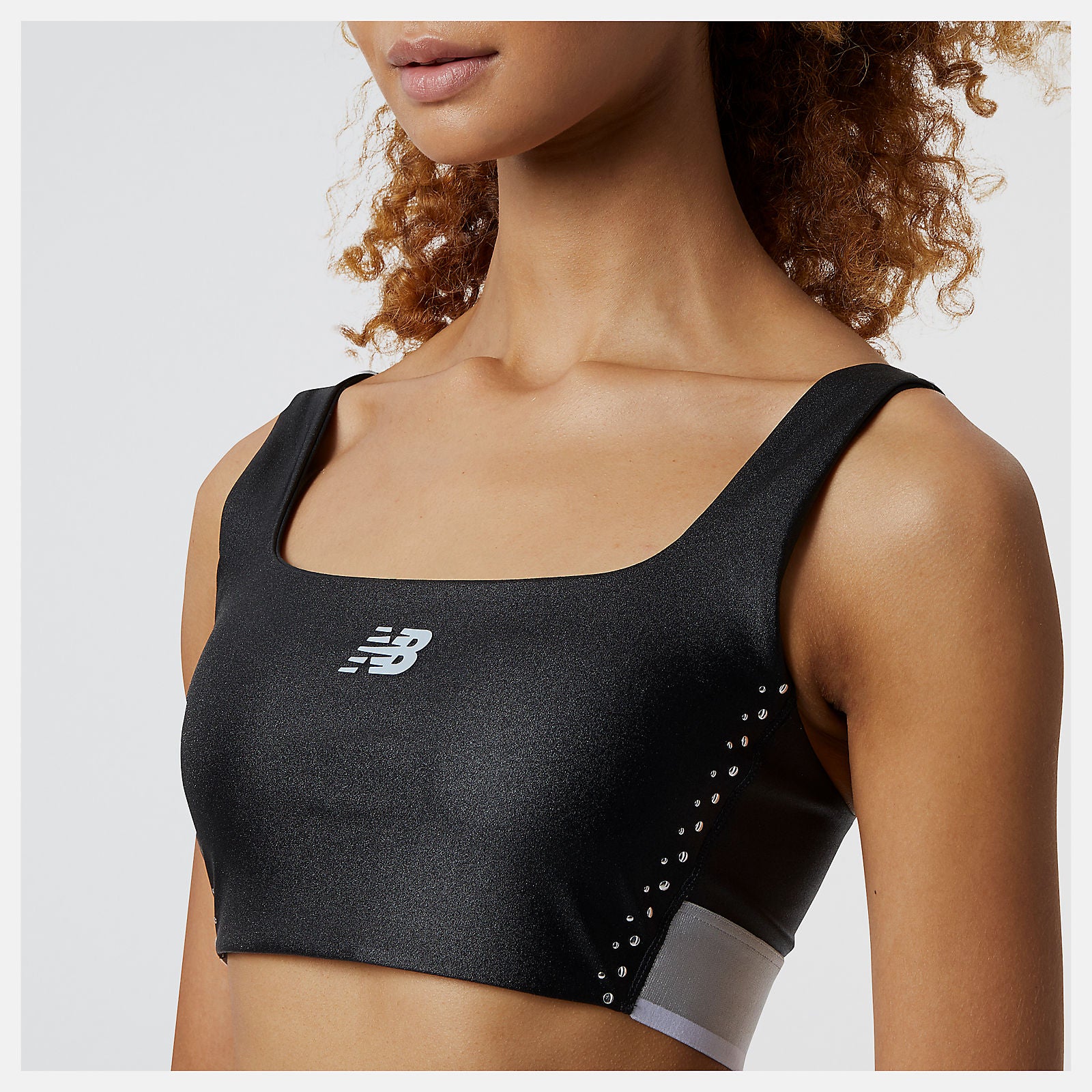 Black Syd Crop Bra / New Balance Women