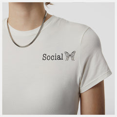 Sea Salt Syd Crop Tee / New Balance Women