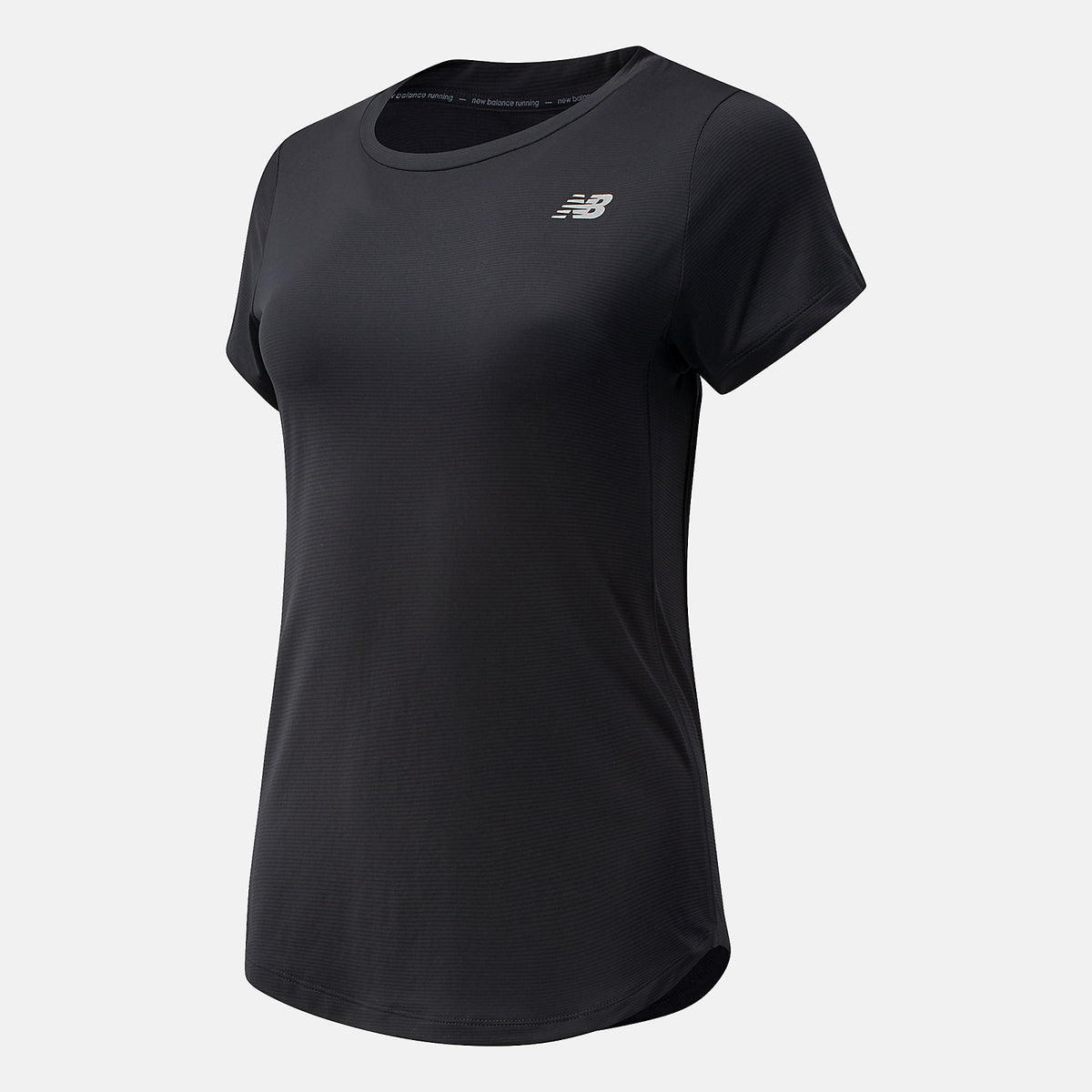 Black Accelerate Short Sleeve / New Balance Women