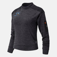 Heather Charcoal NYC Marathon NB Heat Grid Long Sleeve / New Balance Women
