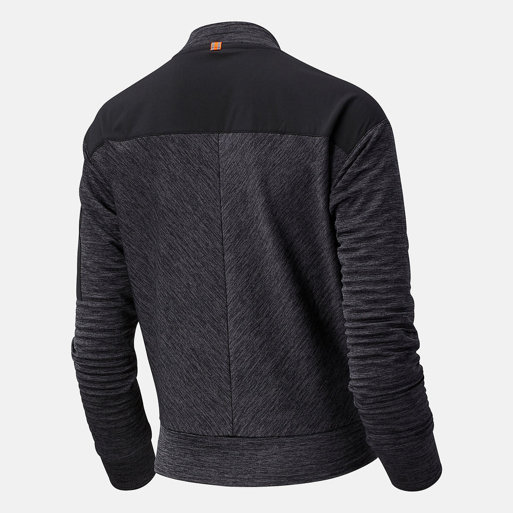 Heather Charcoal NYC Marathon NB Heat Grid Long Sleeve / New Balance Women
