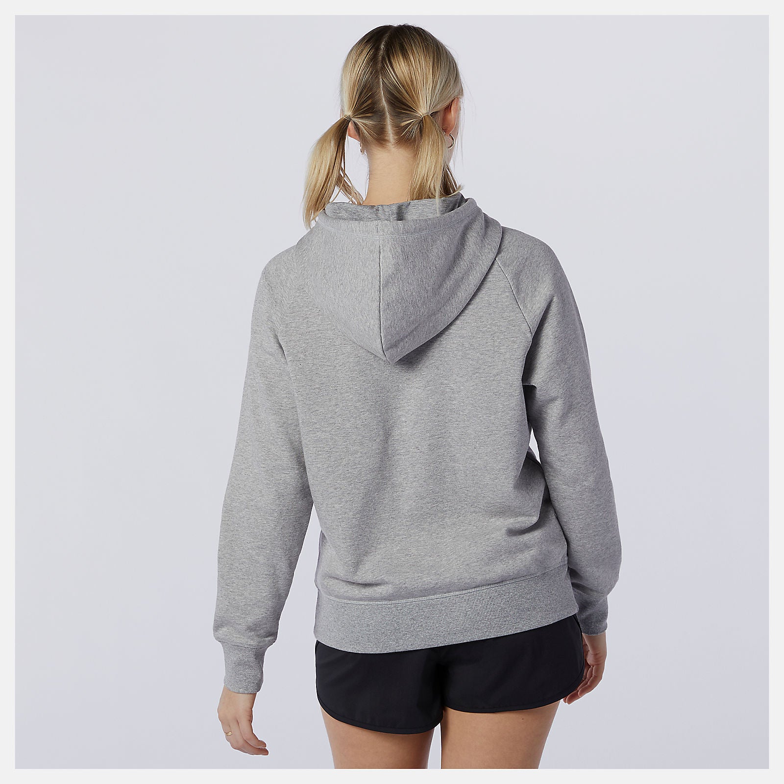 Athletic Grey NB Essentials Pullover Hoodie / New Balance Women