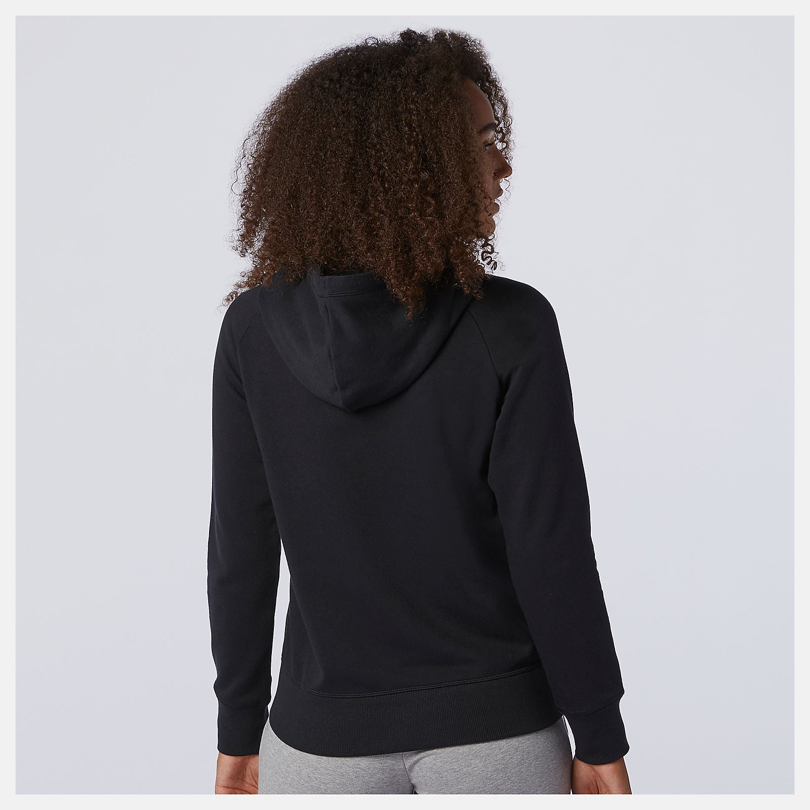 Black NB Essentials Pullover Hoodie / New Balance Women
