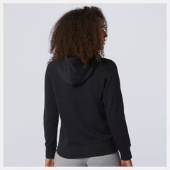 Black NB Essentials Pullover Hoodie / New Balance Women