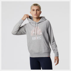 Athletic Grey NYC Marathon Essentials Pullover Hoodie / New Balance Women