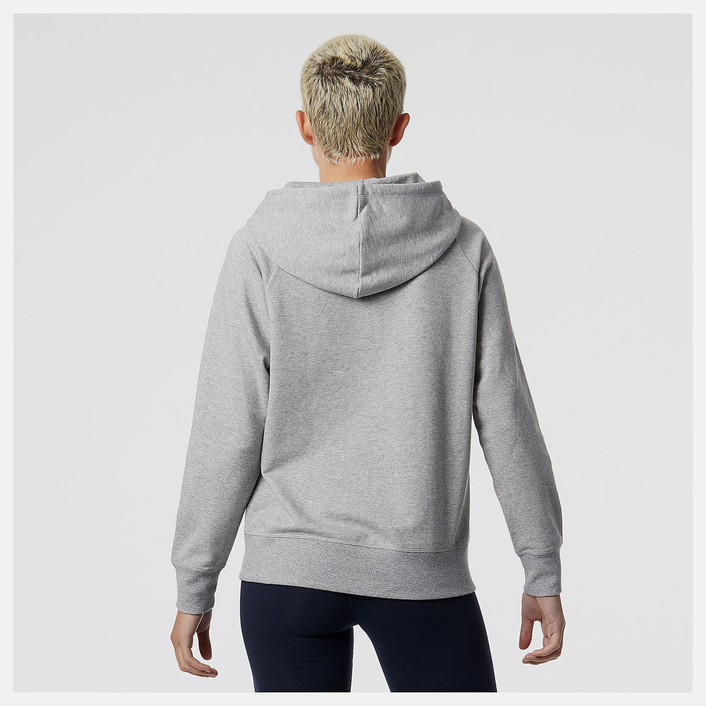 Athletic Grey NYC Marathon Essentials Pullover Hoodie / New Balance Women