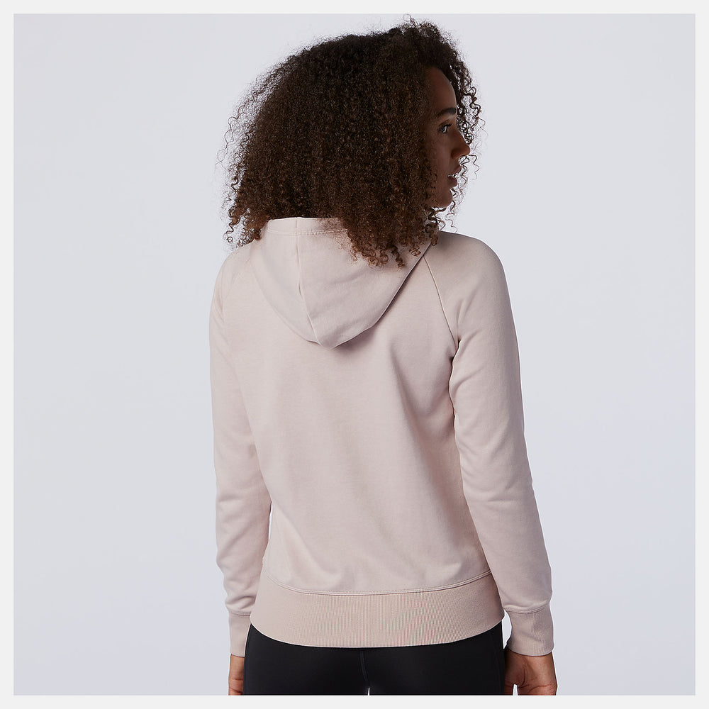 Saturn Pink NYC Marathon Essentials Pullover Hoodie / New Balance Women