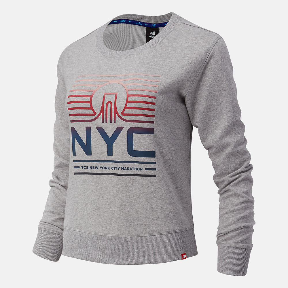 Athletic Grey NYC Marathon Essentials Crew / New Balance Women