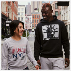 Athletic Grey NYC Marathon Essentials Crew / New Balance Women
