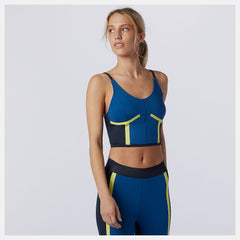 Captain Blue Determination NBSleek Crop Top / New Balance Women