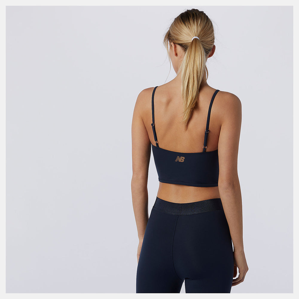 Captain Blue Determination NBSleek Crop Top / New Balance Women