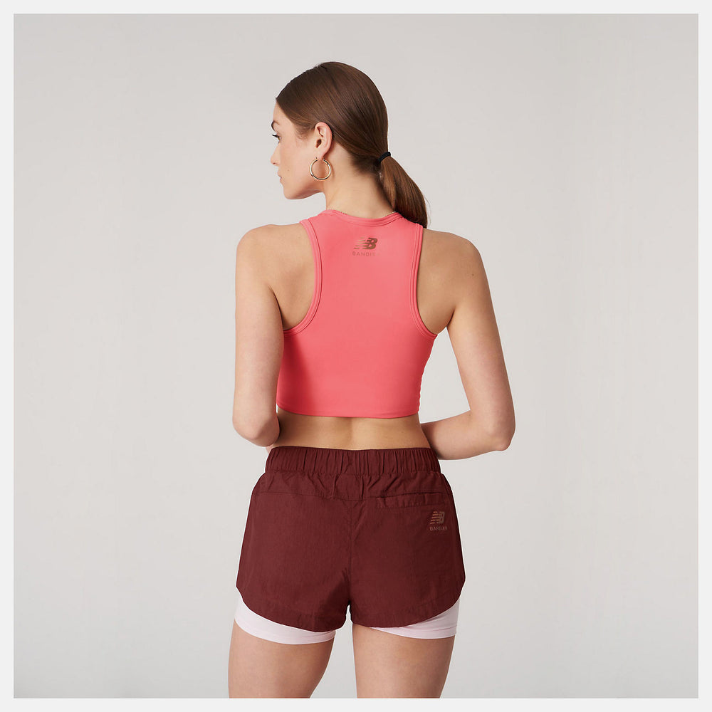 Watermelon Bandier Corset Tank / New Balance Women