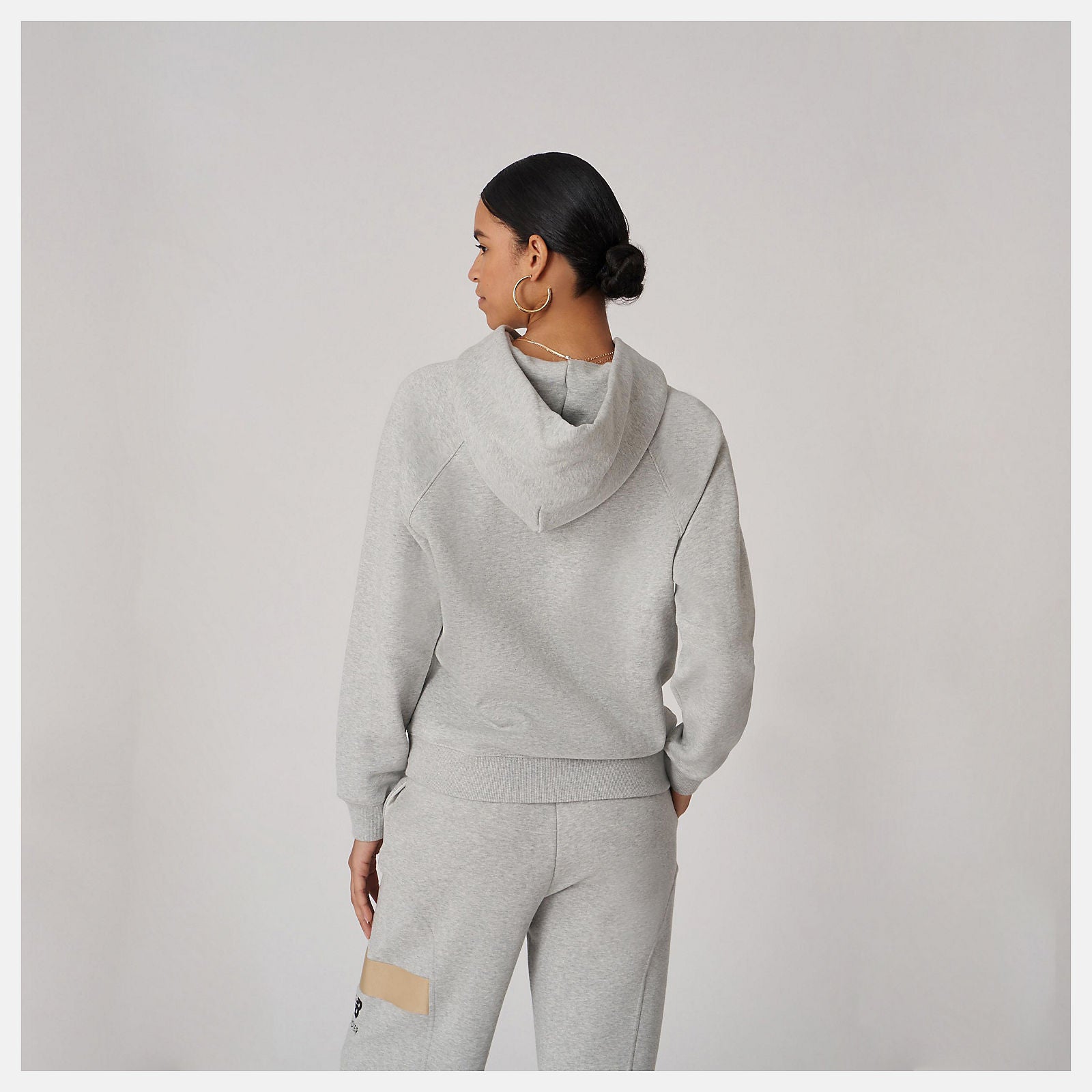 Athletic Grey Bandier Fleece Hoodie / New Balance Women