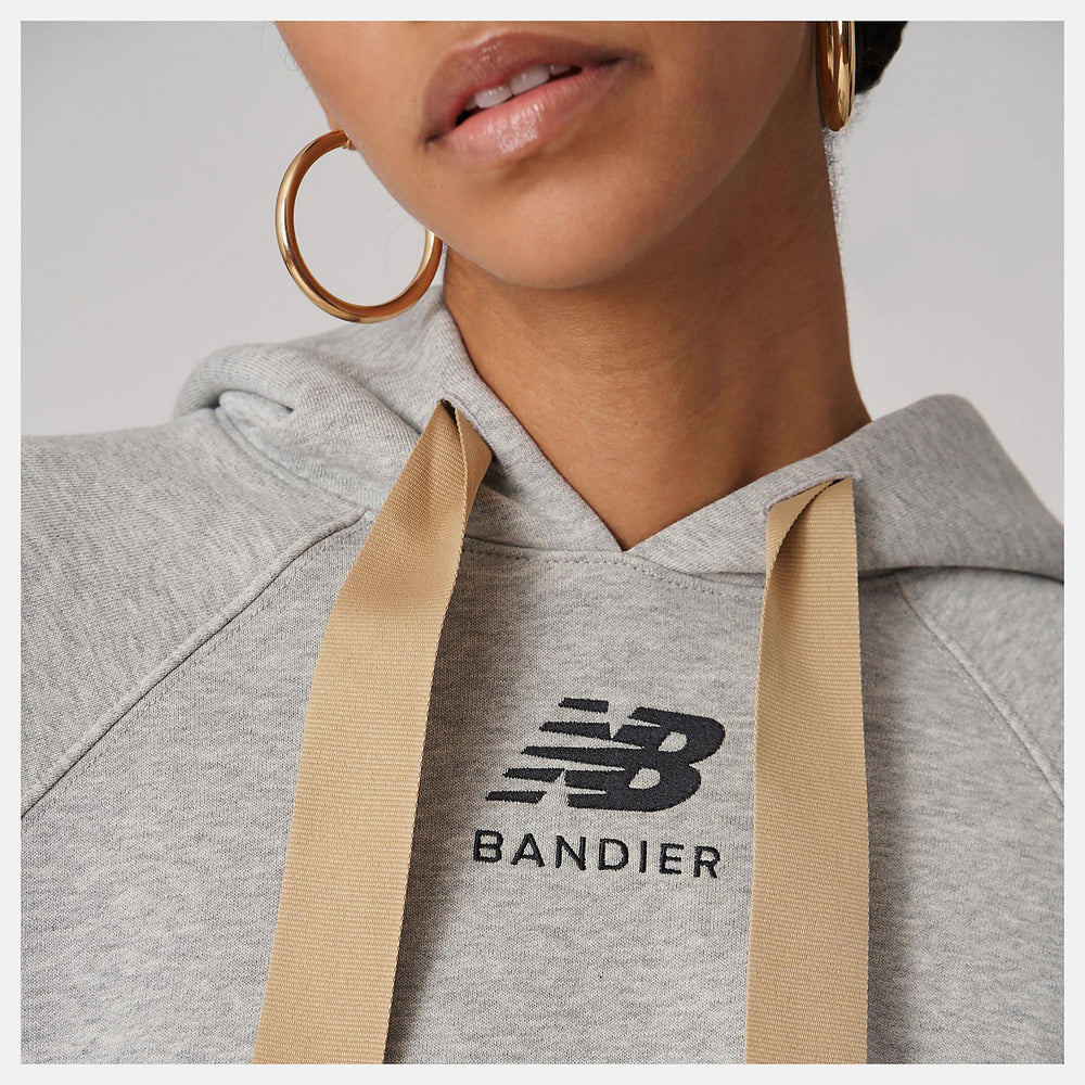 Athletic Grey Bandier Fleece Hoodie / New Balance Women