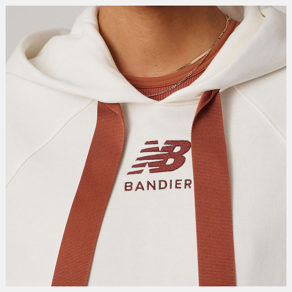 Sea Salt Bandier Fleece Hoodie / New Balance Women