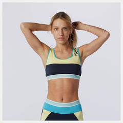 Lemon Achiever Remix Crop Top / New Balance Women