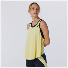 Lemon Haze Achiever Mesh Tank / New Balance Women