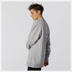 Athletic Grey Achiever Crew Sweatshirt / New Balance Women
