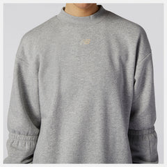 Athletic Grey Achiever Crew Sweatshirt / New Balance Women