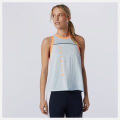 Uv Glo Printed Fast Flight Tank / New Balance Women