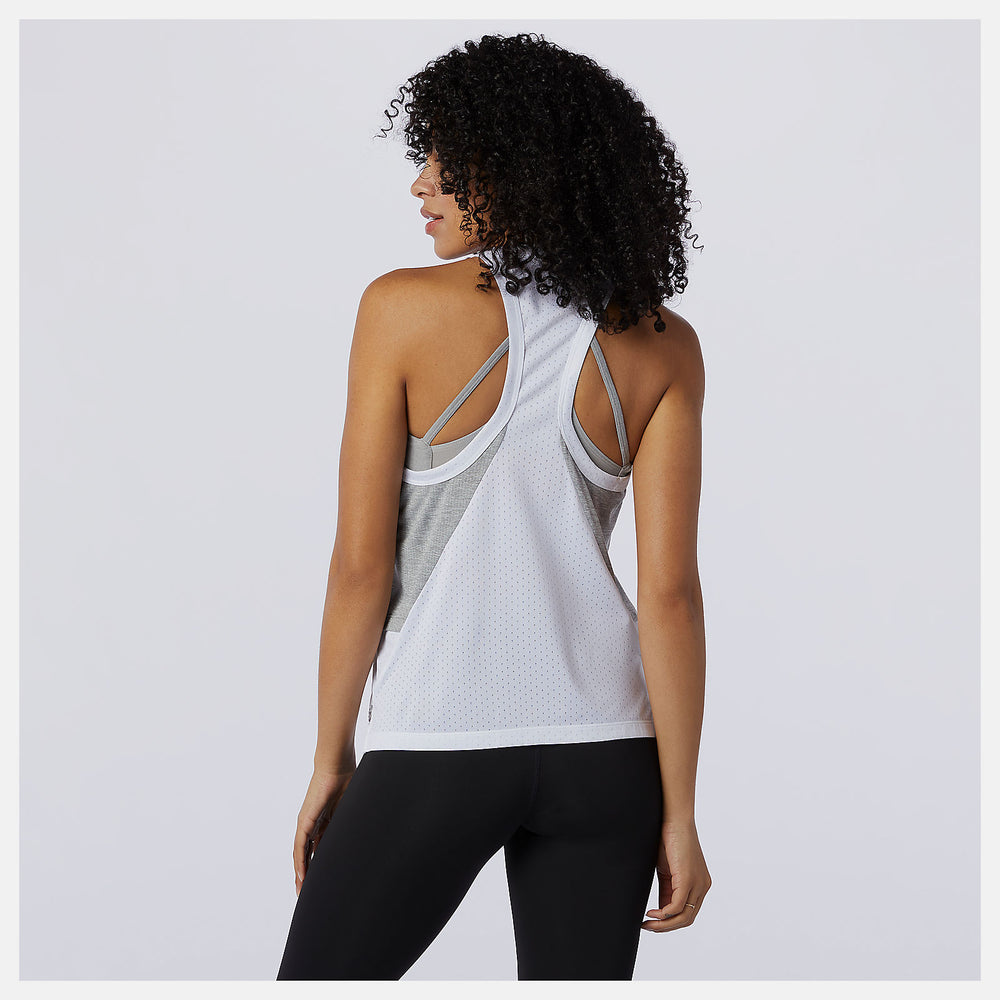 Athletic Grey Impact Run Hybrid Tank / New Balance Women