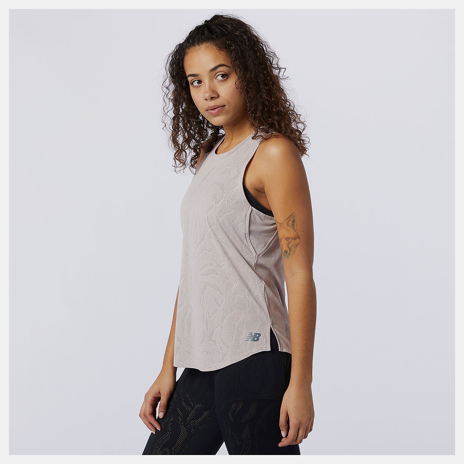 Logwood Q Speed Fuel Jacquard Tank / New Balance Women