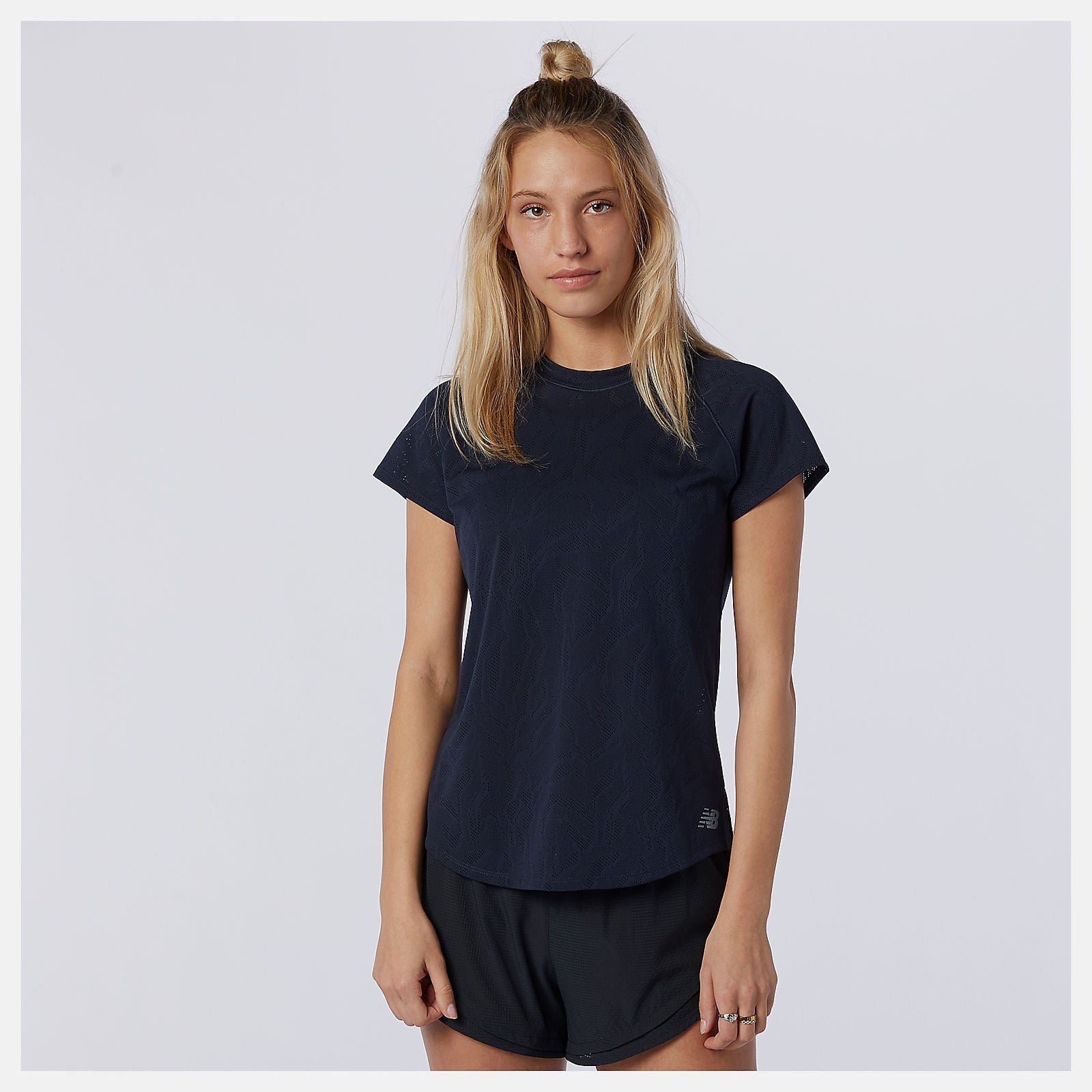 Eclipse Q Speed Fuel Jacquard Short Sleeve / New Balance Women