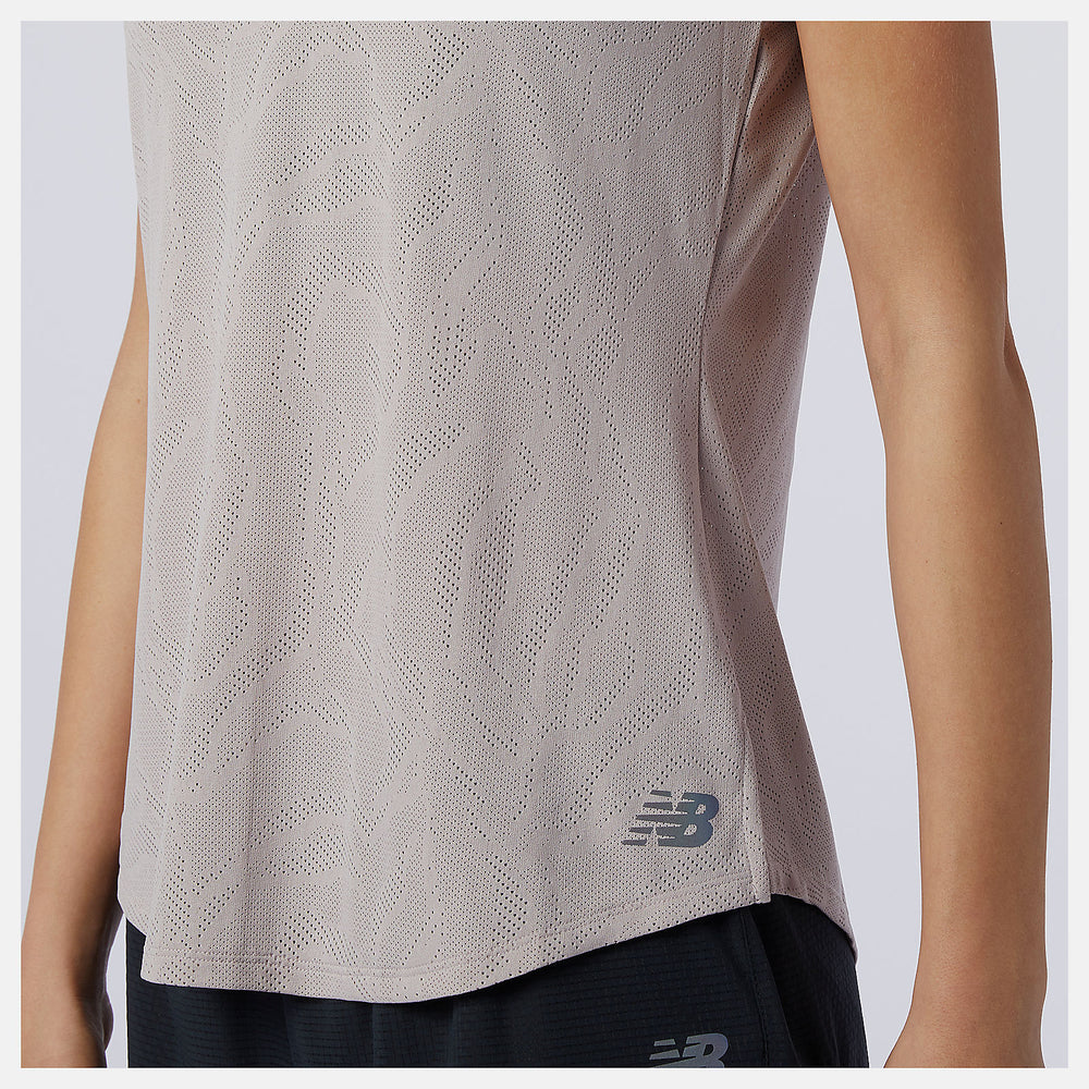 Logwood Q Speed Fuel Jacquard Short Sleeve / New Balance Women