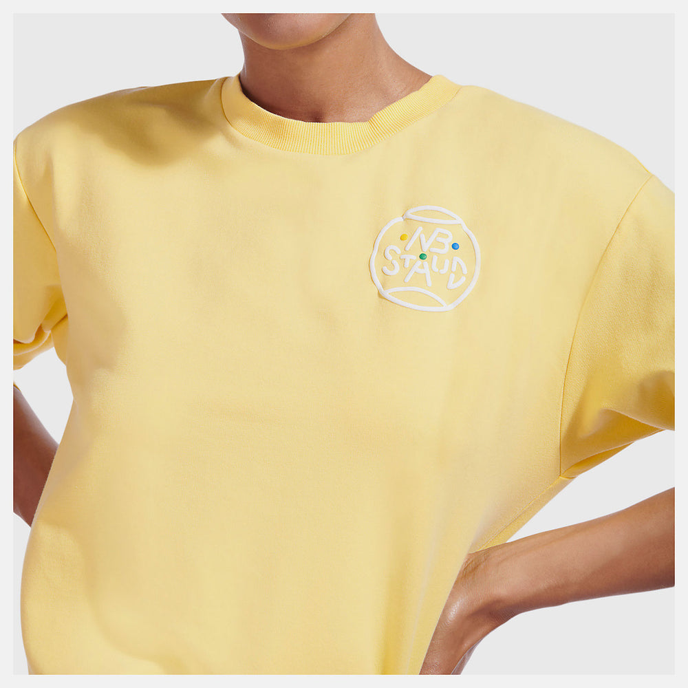 Yellow NB x Staud Sweatshirt / New Balance Women