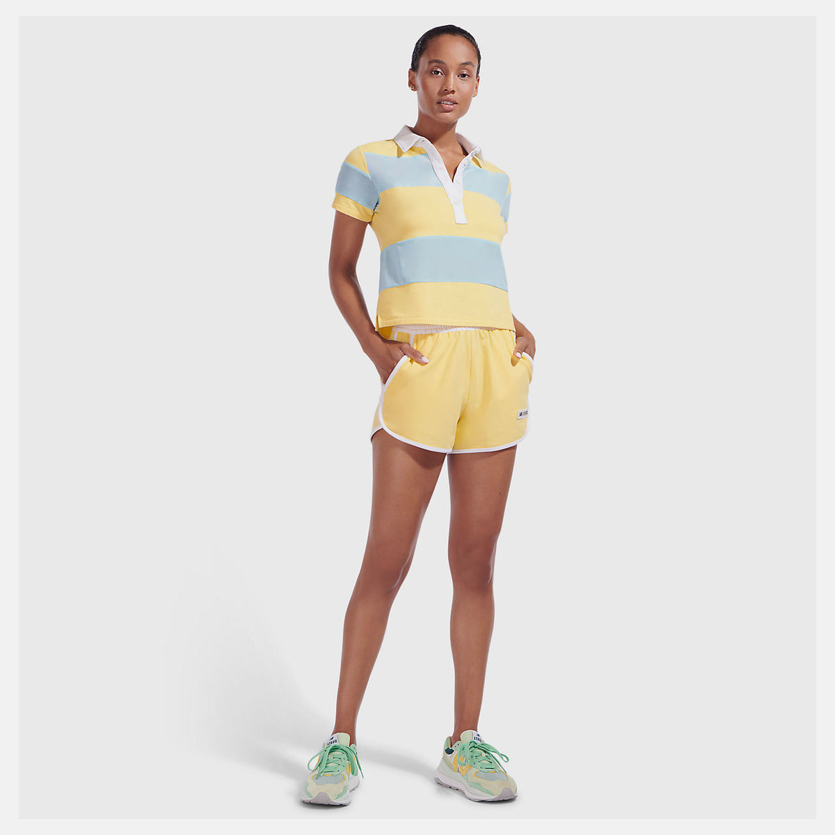 Yellow NB x Staud Polo / New Balance Women