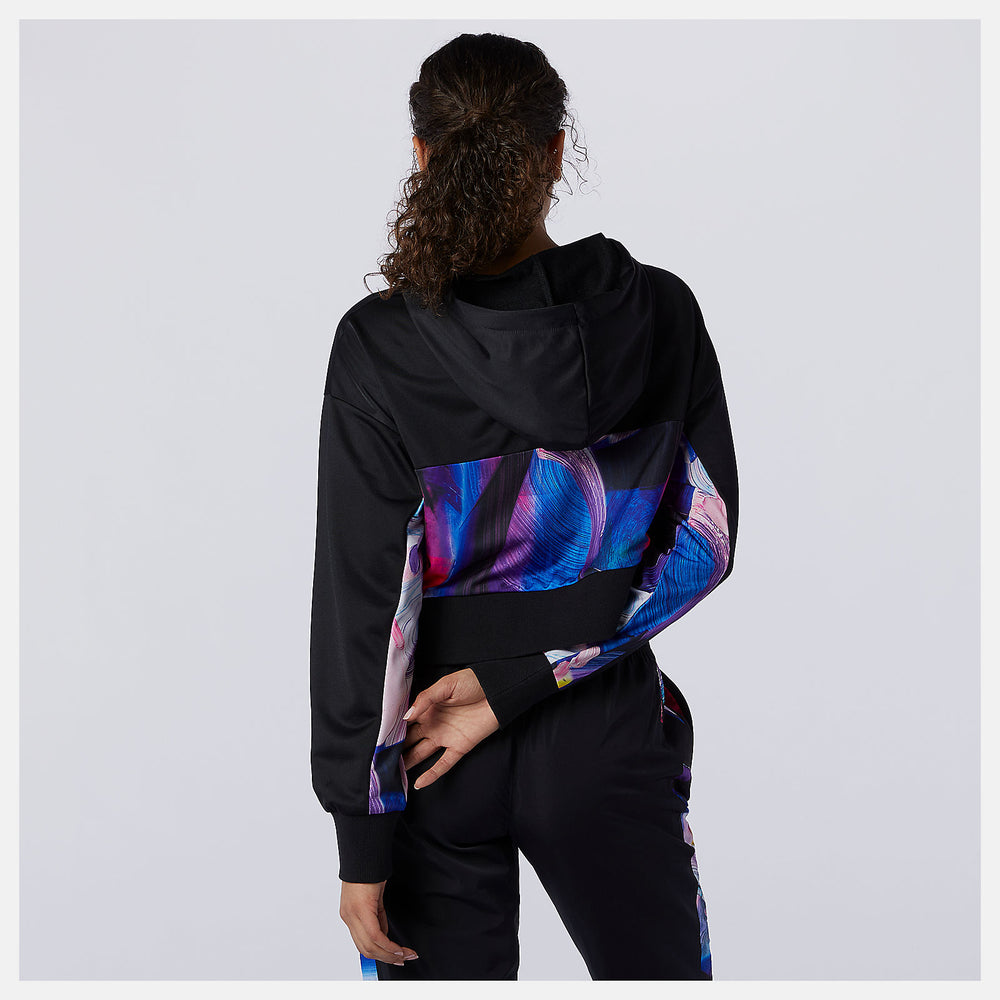Black/Magnet NB Athletics Erin Loree Half-zip Hoodie / New Balance Women