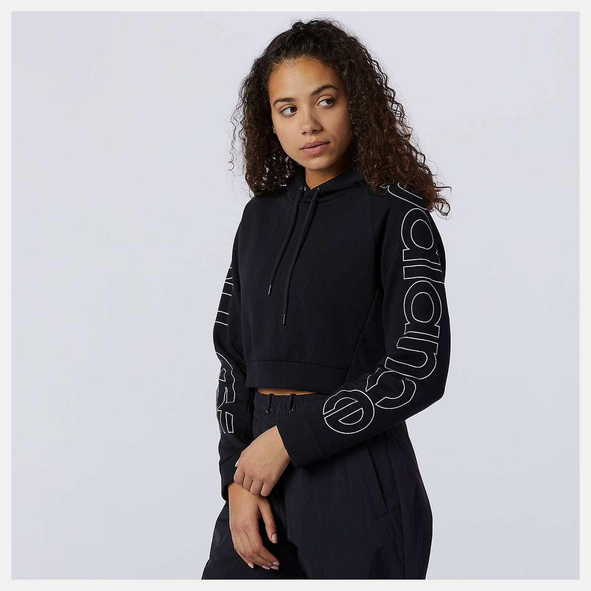 Black Sport Style Optiks Hoodie / New Balance Women