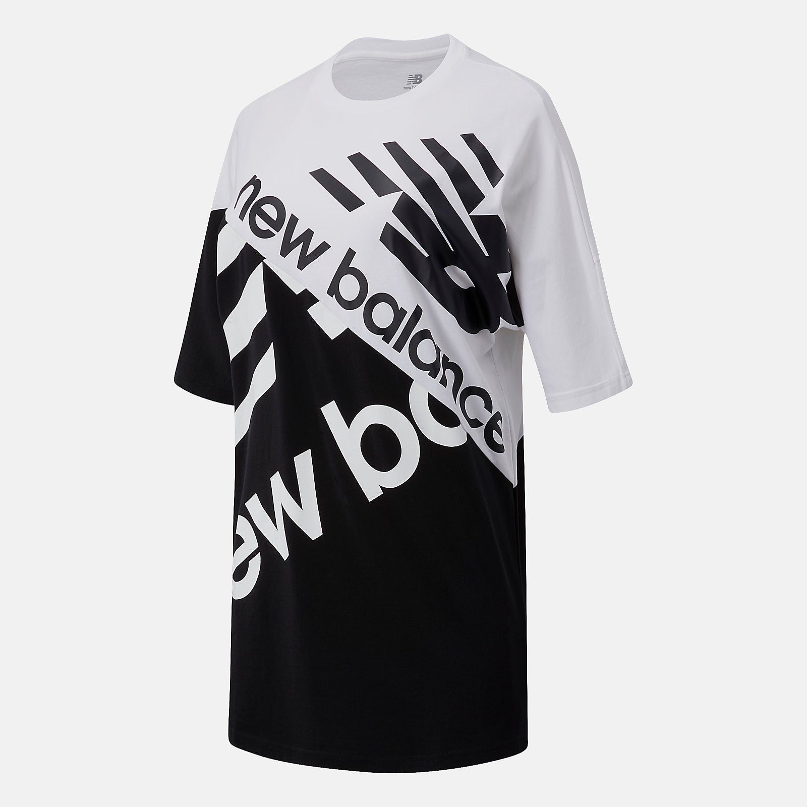 Black/Magnet NB Athletics Splice Tunic Tee / New Balance Women